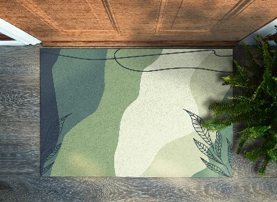 Tapete de entrada Verdes Pastel