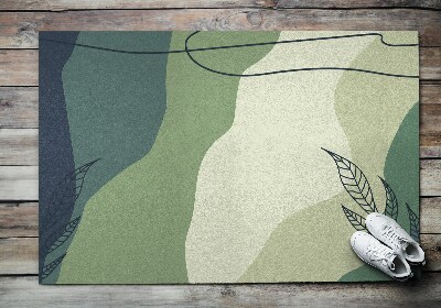 Tapete de entrada Verdes Pastel