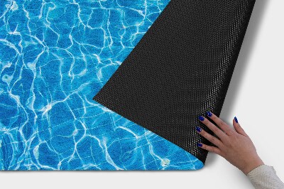 Tapete de entrada Ondas de água