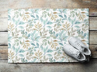 Tapete de entrada Folhas da Natureza