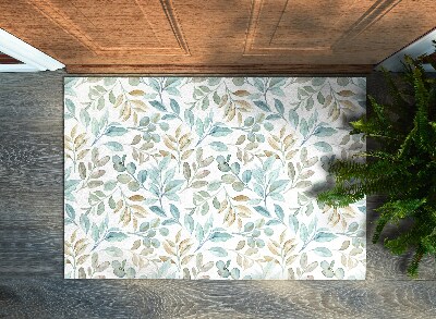 Tapete de entrada Folhas da Natureza