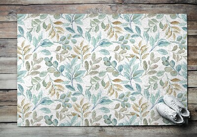 Tapete de entrada Folhas da Natureza