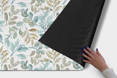 Tapete de entrada Folhas da Natureza