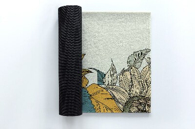 Tapete capacho Flor de girassol