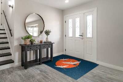 Tapete capacho Grou japonês