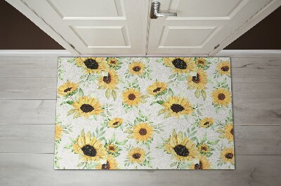 Tapete capacho Flores de Girassóis