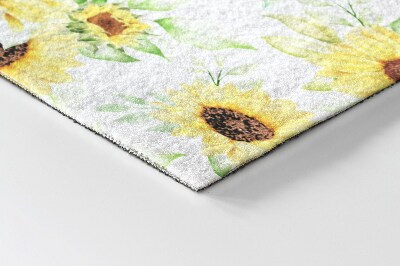 Tapete capacho Flores de Girassóis