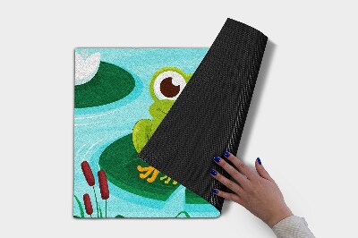 Tapete de entrada sapo doce