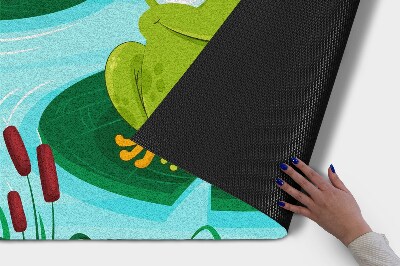 Tapete de entrada sapo doce