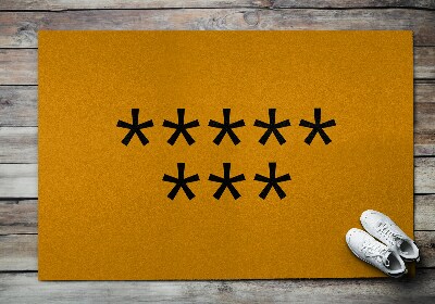 Tapete capacho Estrelas