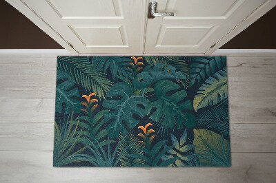 Tapete de entrada Folhas de Monstera