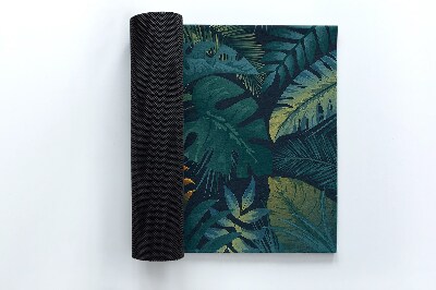 Tapete de entrada Folhas de Monstera