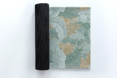 Tapete capacho As folhas da planta