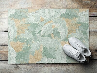 Tapete capacho As folhas da planta