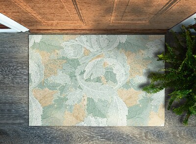 Tapete capacho As folhas da planta