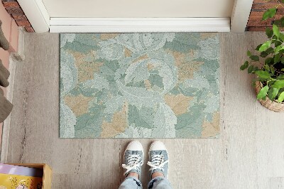 Tapete capacho As folhas da planta