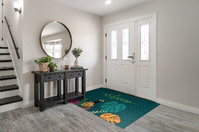 Tapete capacho Bem-vindo ao Tropical