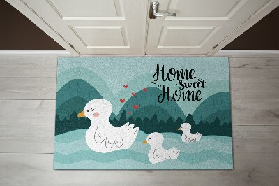 Tapete de entrada Patinhos Doce Lar