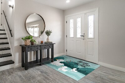 Tapete de entrada Patinhos Doce Lar