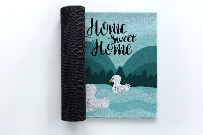 Tapete de entrada Patinhos Doce Lar