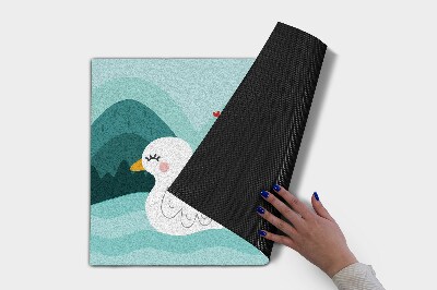 Tapete de entrada Patinhos Doce Lar