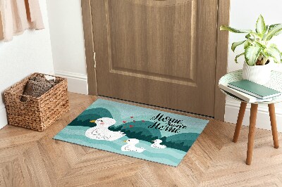 Tapete de entrada Patinhos Doce Lar
