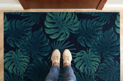 Tapete de entrada Folhas de Monstera