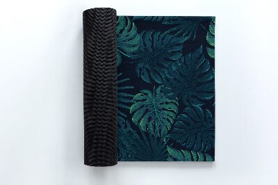 Tapete de entrada Folhas de Monstera