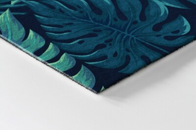 Tapete de entrada Folhas de Monstera