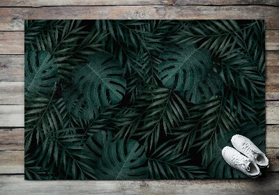 Tapete capacho Folhas de Monstera