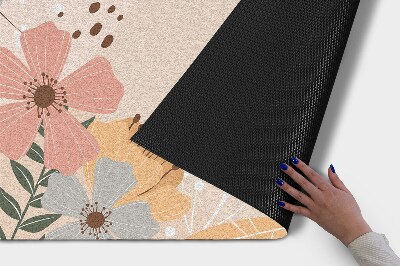 Tapete de entrada Padrão floral