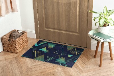 Tapete capacho Triângulos Geométricos