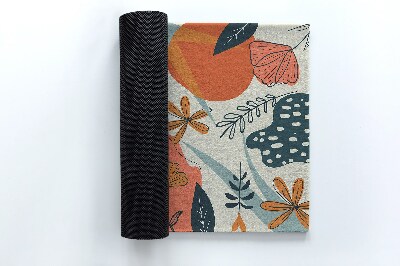 Tapete de entrada Flores florais