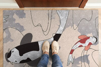 Tapete capacho Carpas Koi