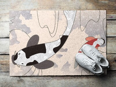 Tapete capacho Carpas Koi