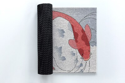 Tapete de entrada Peixe carpa