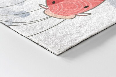 Tapete de entrada Peixe carpa