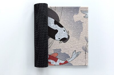 Tapete capacho Peixe koi