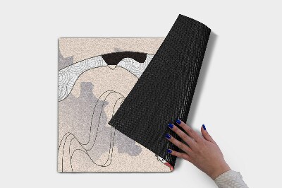 Tapete capacho Peixe koi