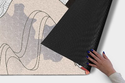 Tapete capacho Peixe koi