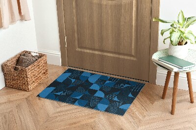 Tapete de entrada Padrões geométricos