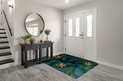 Tapete capacho Flores de Strelitzia