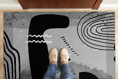 Tapete de entrada Padrões geométricos