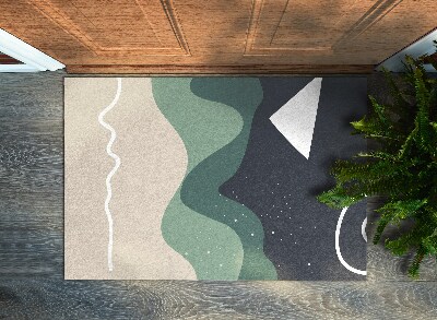 Tapete capacho Padrão geométrico