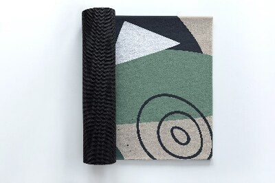 Tapete de entrada Padrão geométrico