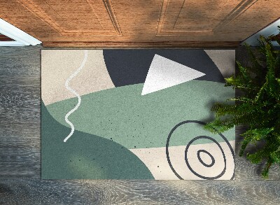 Tapete de entrada Padrão geométrico