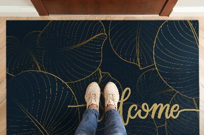 Tapete capacho Bem-vindo à Folha