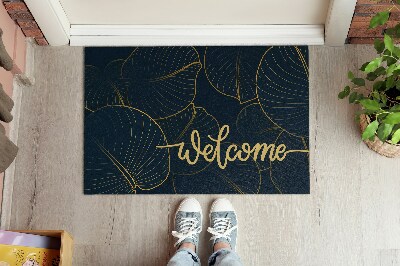 Tapete capacho Bem-vindo à Folha