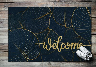 Tapete capacho Bem-vindo à Folha