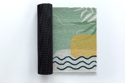 Tapete de entrada Abstração Geométrica